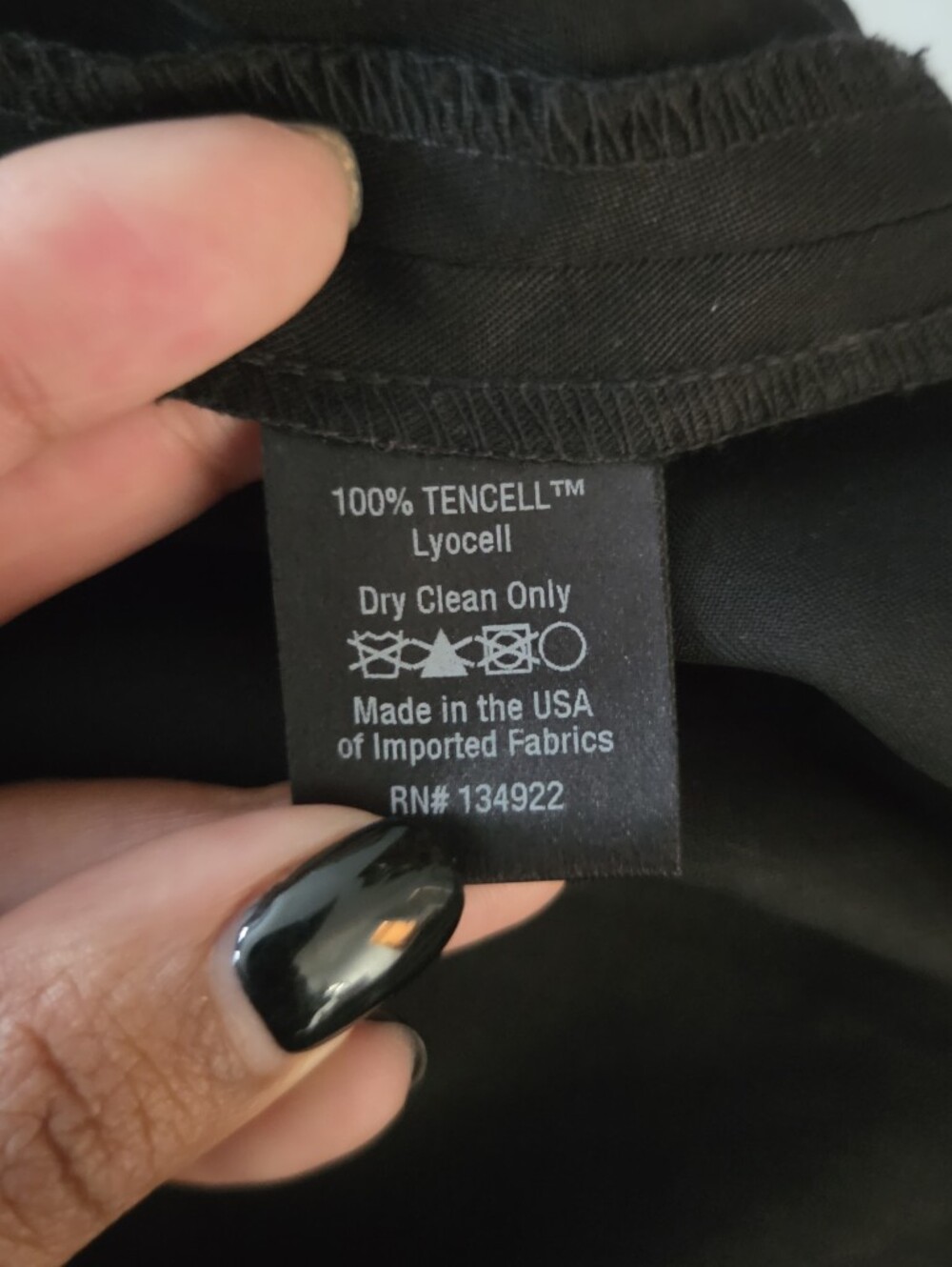 Emerson Fry black sleeveless tencel dress size 4 - Picture 8 of 10
